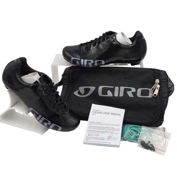 NEW Giro Empire Acc Cycling Shoes Womens 6 Black Road Bike Athletic Cleats 37EU - Picture 14 of 14